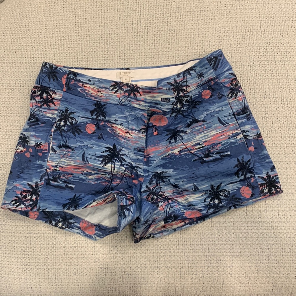 J Crew Womens chino shorts size 4
